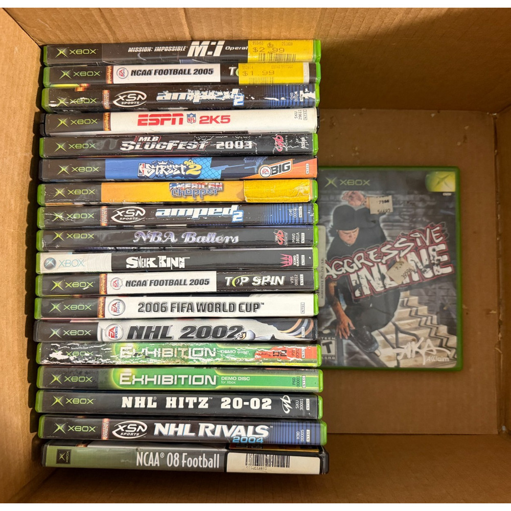🔥Lot of 34 Used XBox & Playstation Games🔥